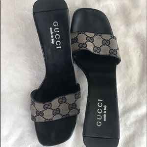 Gucci slip in sandals